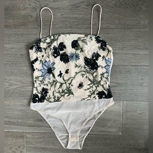 Sparkly Embroidered Bodysuit